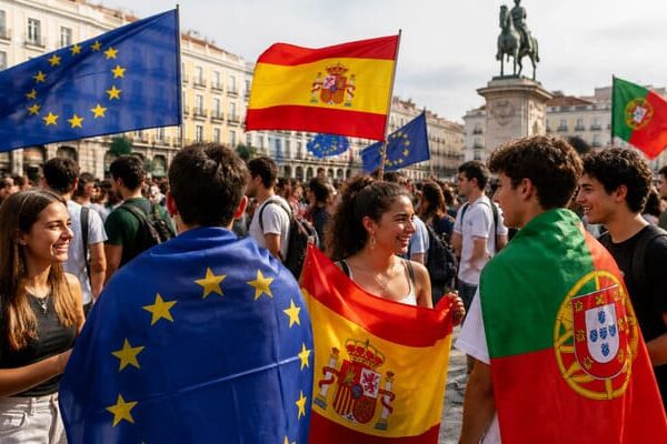 EU-entusiasme: Spania og Portugal leder an i ny måling