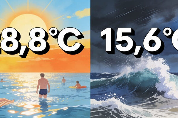 Middelhavet med kulderekord for august måned