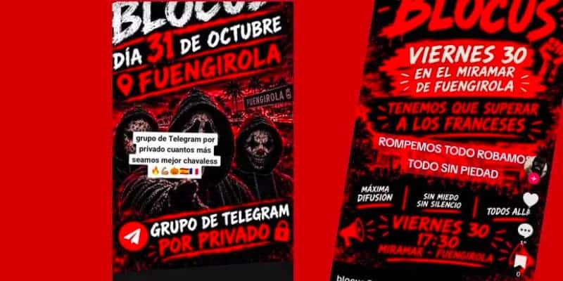 Spansk politi følger med på mulige Halloween-opptøyer i Málaga-provinsen